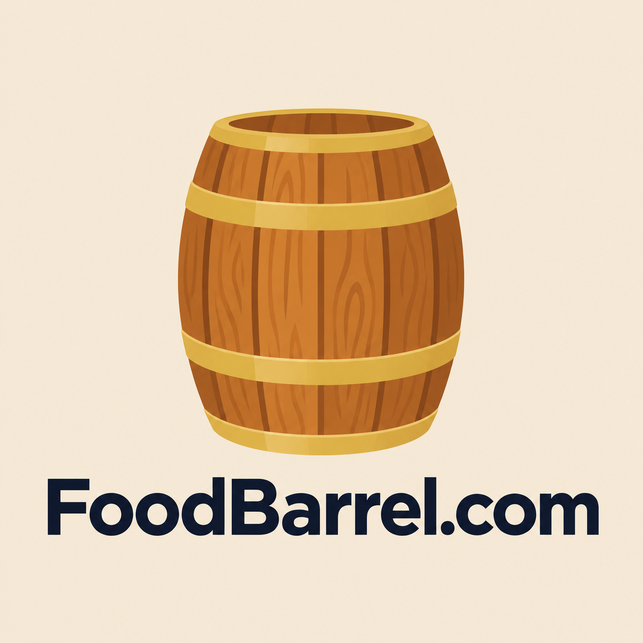 foodbarrel.com domain name artwork